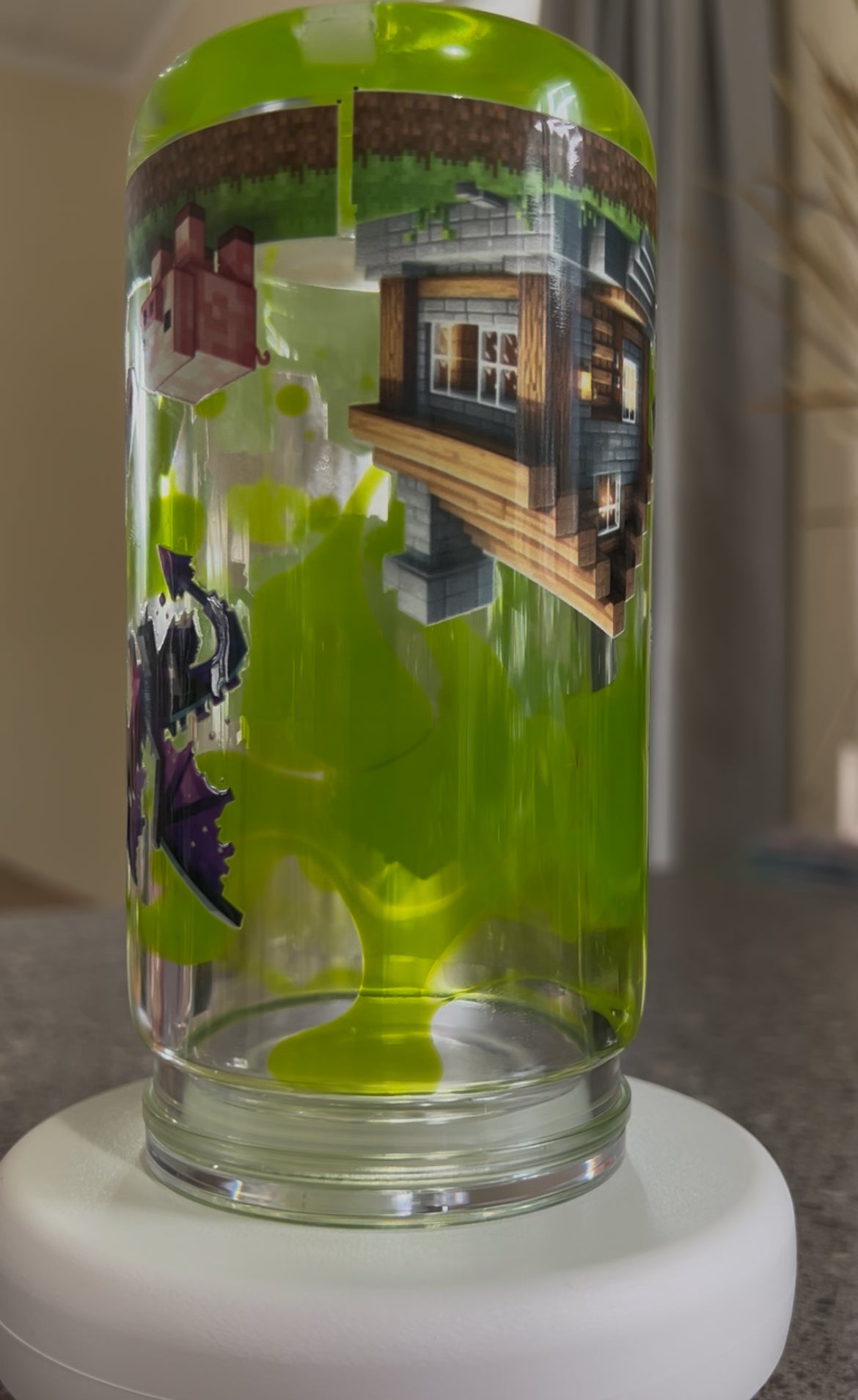 Minecraft Lava Drip Tumbler Acrylic - 16oz