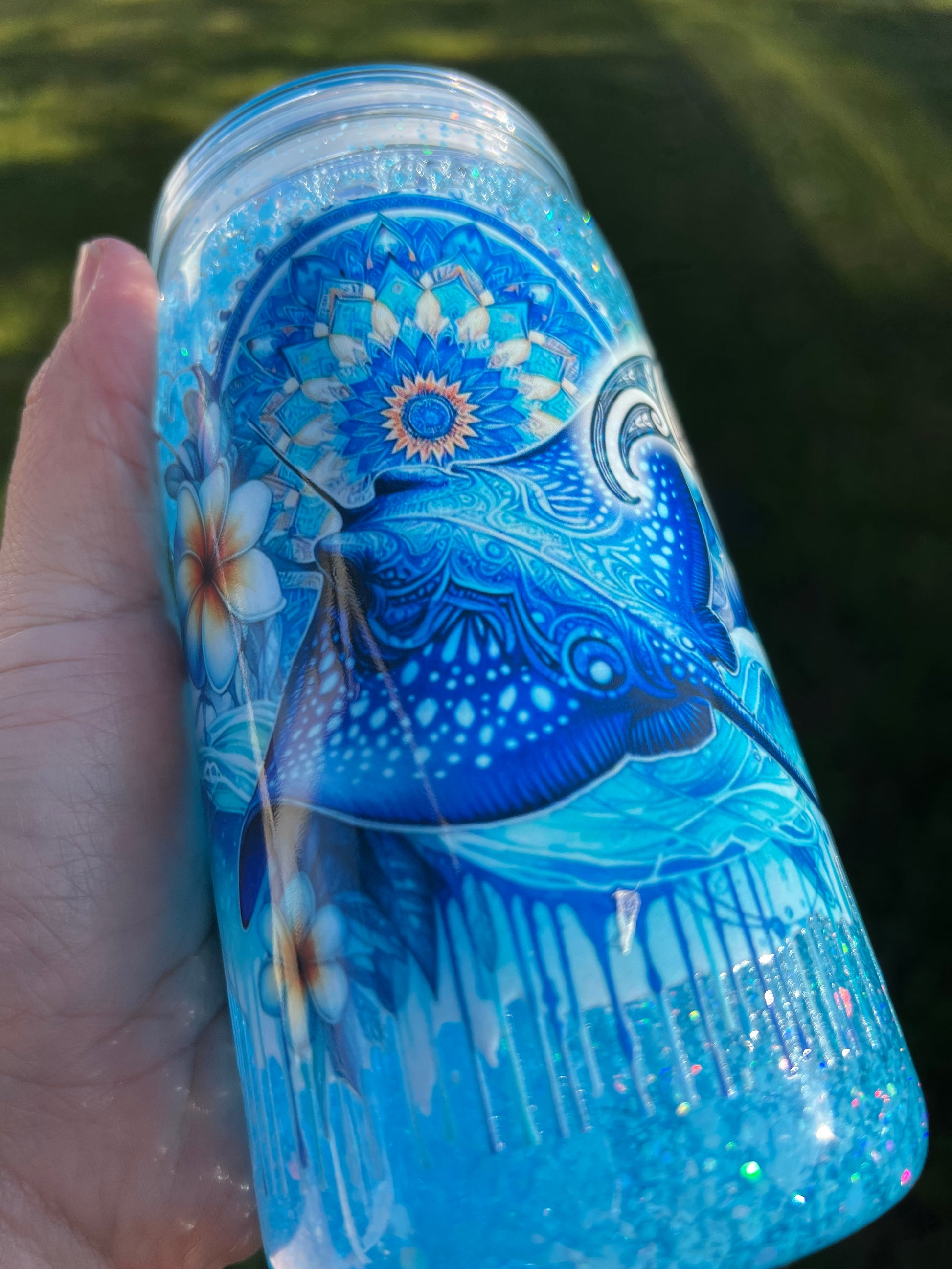 Kaitiaki Snowglobe Tumbler Acrylic - 16oz