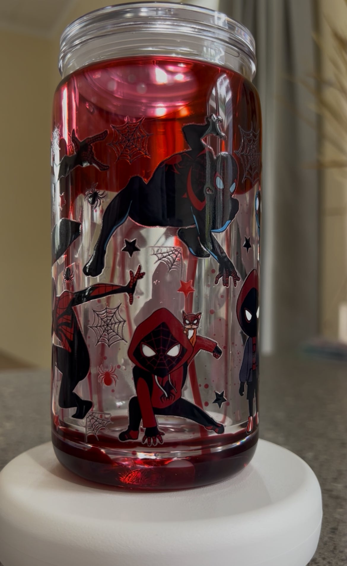 Spider-Man Lava Drip Tumbler Acrylic - 16oz