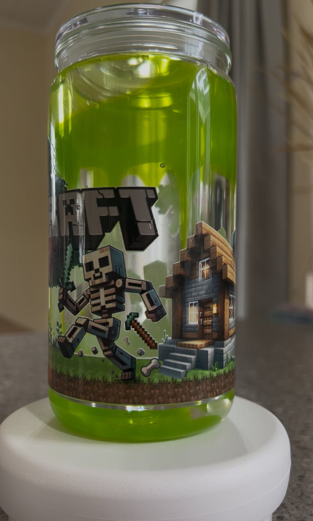 Minecraft Lava Drip Tumbler Acrylic - 16oz