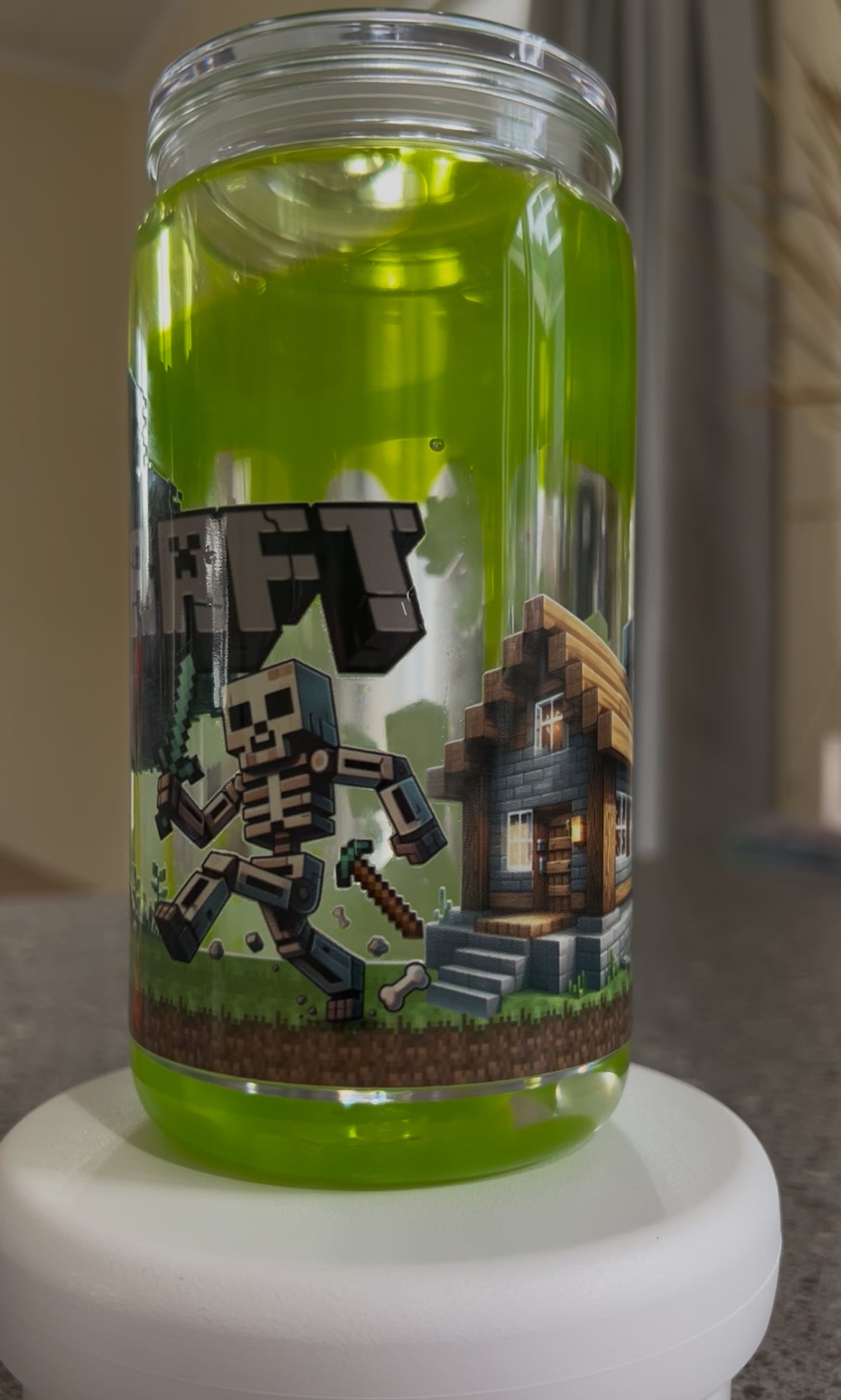 Minecraft Lava Drip Tumbler Acrylic - 16oz