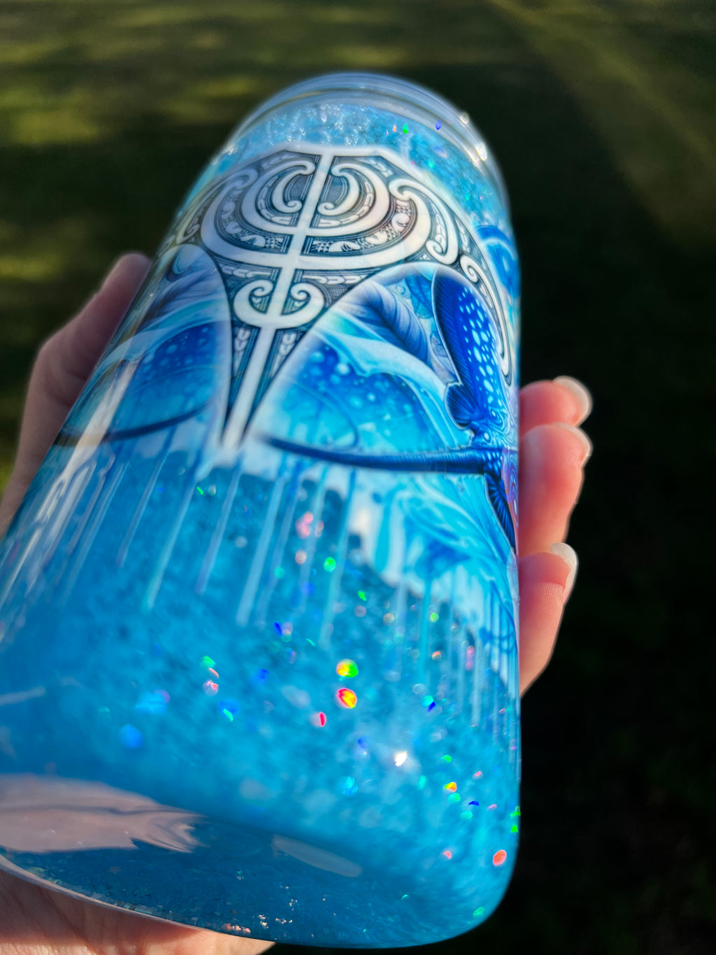Kaitiaki Snowglobe Tumbler Acrylic - 16oz