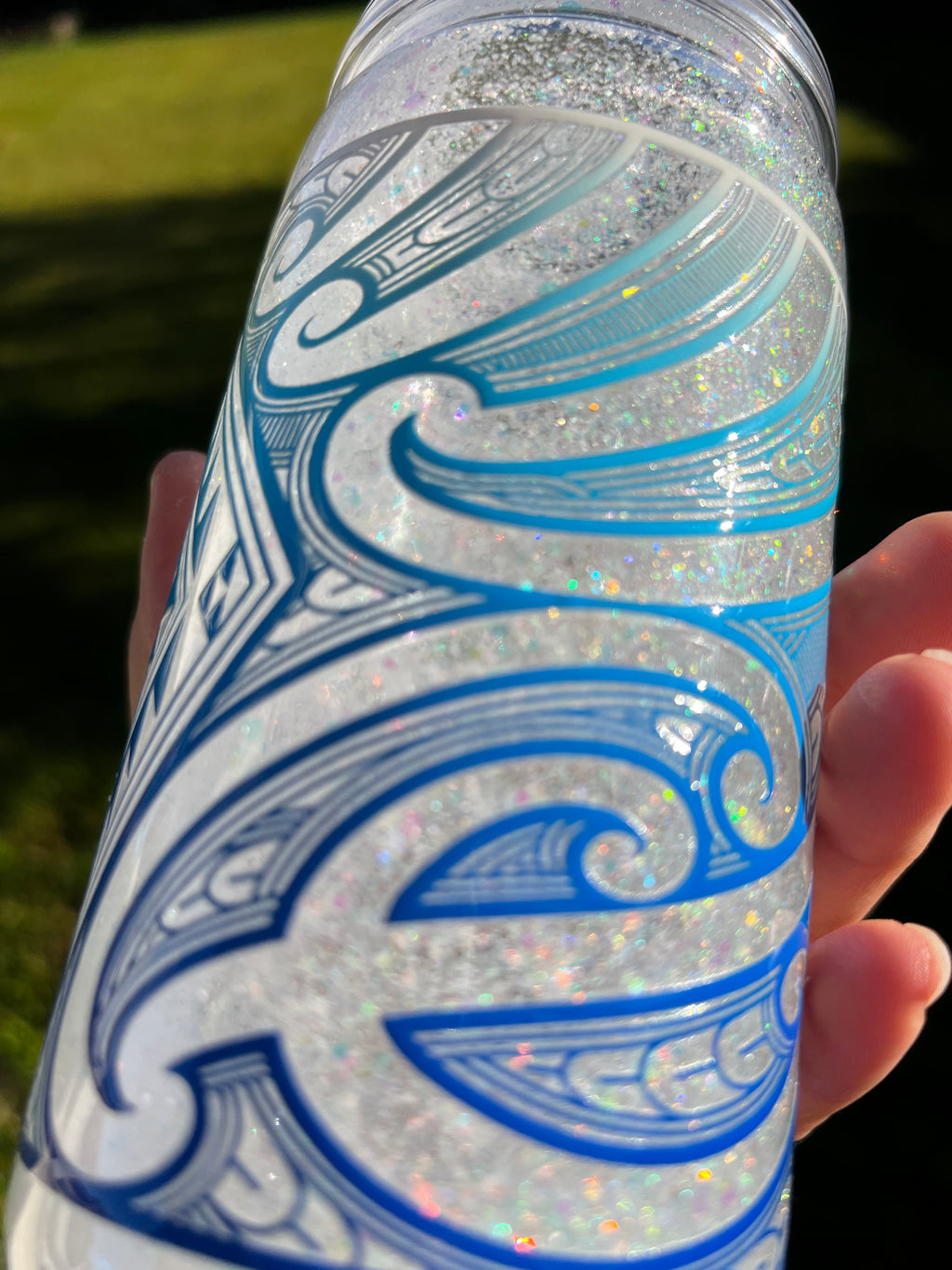 Kiwa Snowglobe Tumbler Acrylic - 16oz